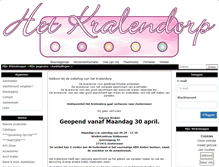 Tablet Screenshot of kralendorp.nl